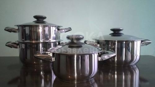 Германский набор высококачественных кастрюль "Aura".