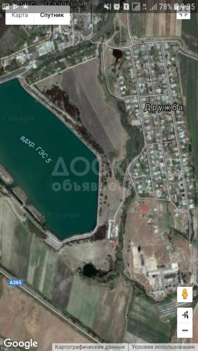 Продаю участок под строительство, 7 соток Село Дружба рядом с ГЭС-5.