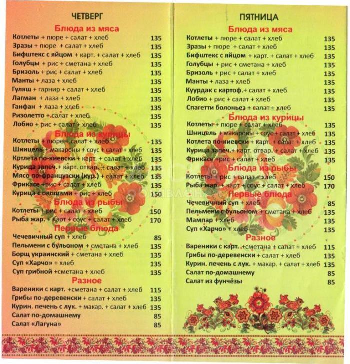 Доставка питания 0554 580 780