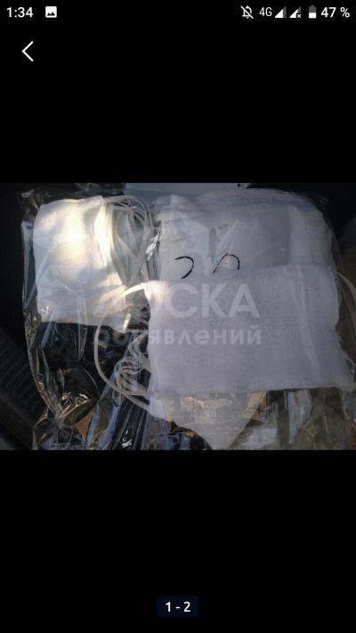 Маски из медицинской марли, по стандарту. 6 слоя. Многоразовые.