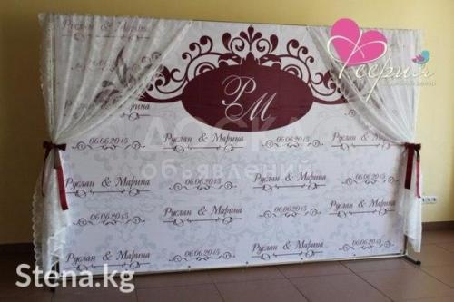 Пресс Волл, Баннеры , Оформления праздников!