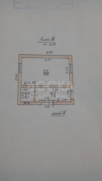 Продаю дом 5-ком., 60кв. м., этаж-1, 2ю7-сот., стена кирпич, ул. Бурулдайская д.26.