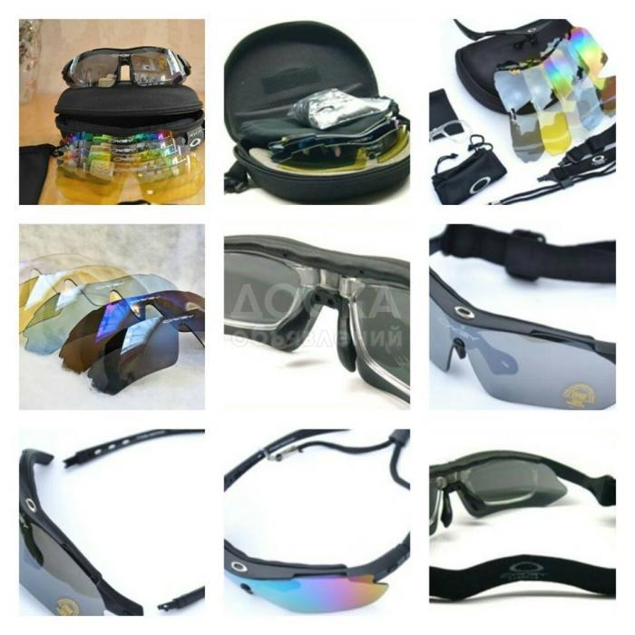 Идеально для спорта! Тактические очки OAKLEY (USA) - 1000 сом