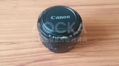 Объектив canon 50mm. 1:1,8