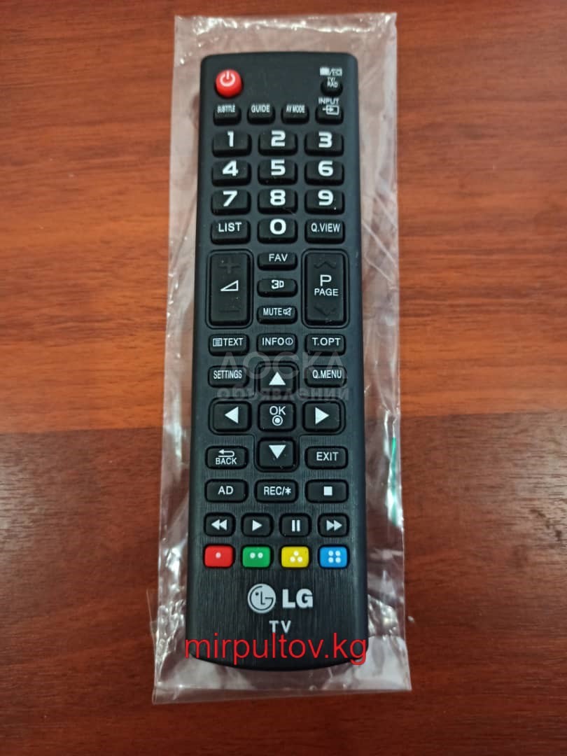 Пульт для телевизора LG универсальный.