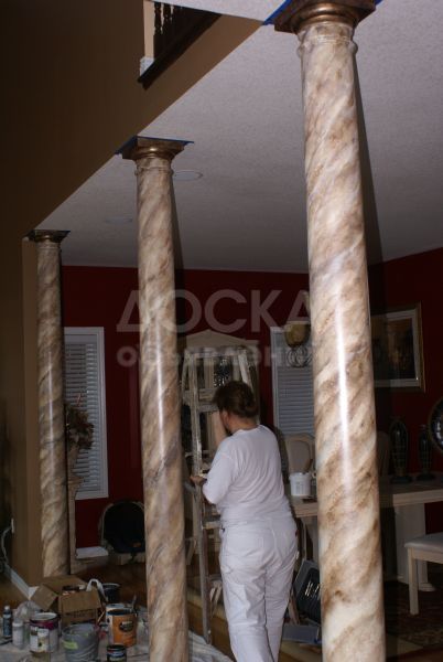 Имитация мрамора