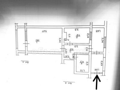 Продаю 1-комнатную квартиру, 45кв. м., этаж - 8/10, Боконбаева Тыныстанова.