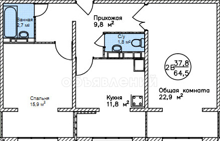 Продаю квартиру 2-ком., 67кв. м., этаж - 1/9, А.Атинская/Ю.Магистраль.