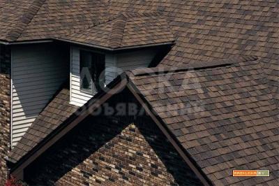 Гибкая черепица Шинглас РАНЧО коричневый, красный