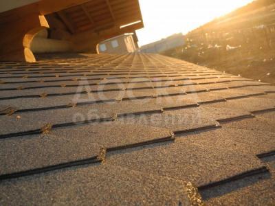 Двухслойная гибкая черепица