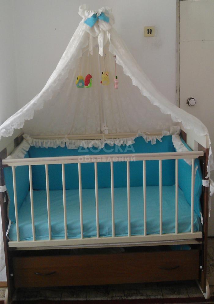 Детская кроватка Зайка,пр.Россия