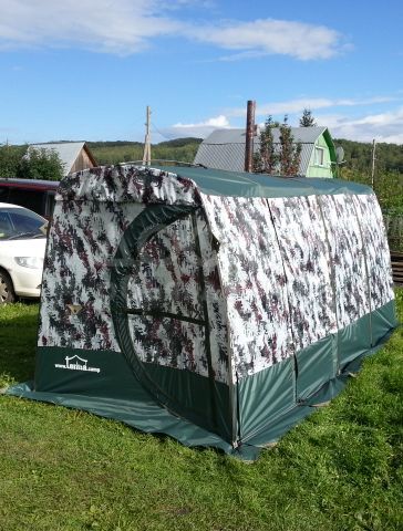 Мобильная баня-палатка для 6 человек