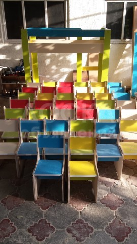 Распродажа!Продаю новые стульчики и столы для детских садов!. Дешево 450 сом! Столы 1600!