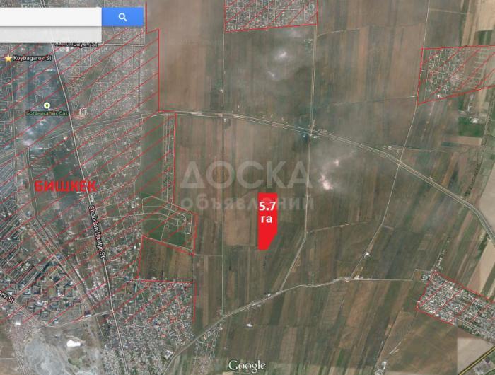 Срочно продаю участки от 1 до 5.7 га, село Кок-Жар!