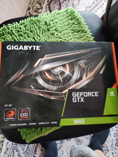 Продаю современную игровую видеокарту GeForce gtx 1660 на 6гб