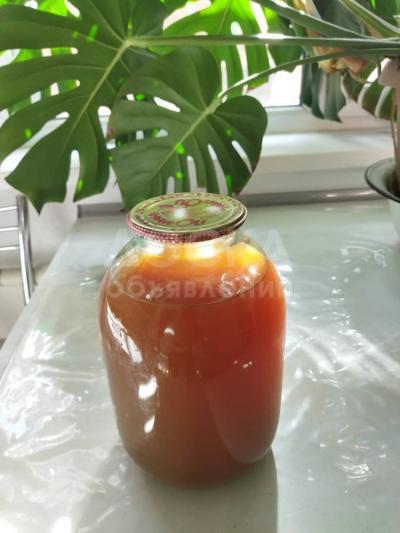 Натуральный домашний яблочный сок прямого отжима