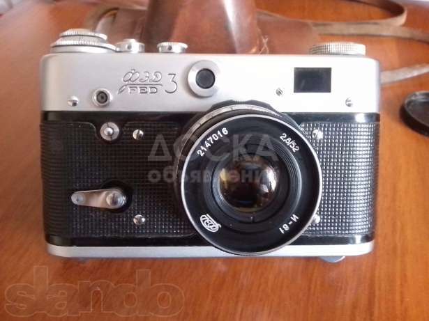 Срочно продам ретро-фотоаппарат ФЭД 3 (FED3)
