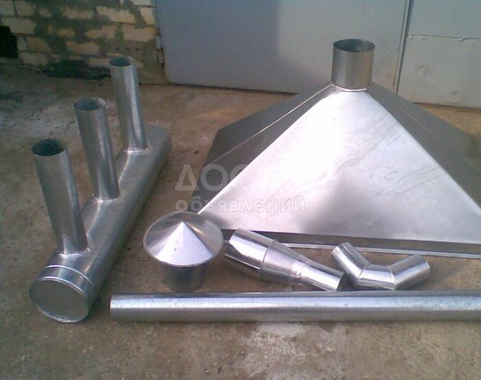 Жестяные работы любых видов и сложностей!