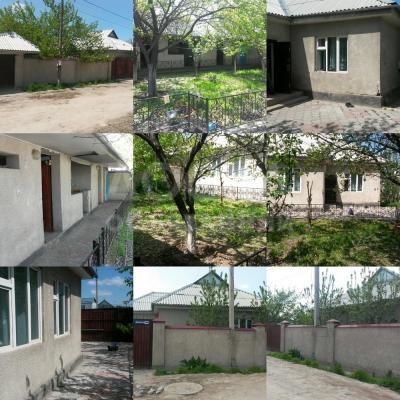Продаю дом 5-ком. 100кв. м., этаж-1, 4-сот., стена саман, ж/м Кок Жар.