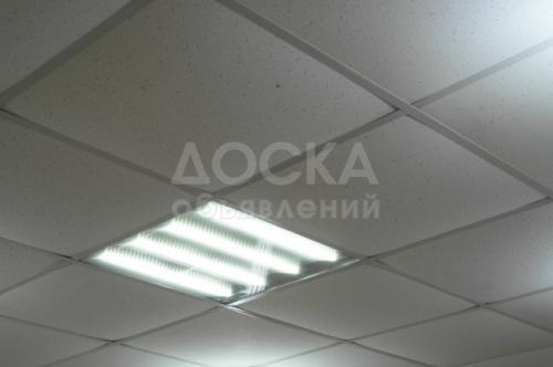 LED лед светодиодный светильник "Армстронг" 40W Eco-Svet Алматы