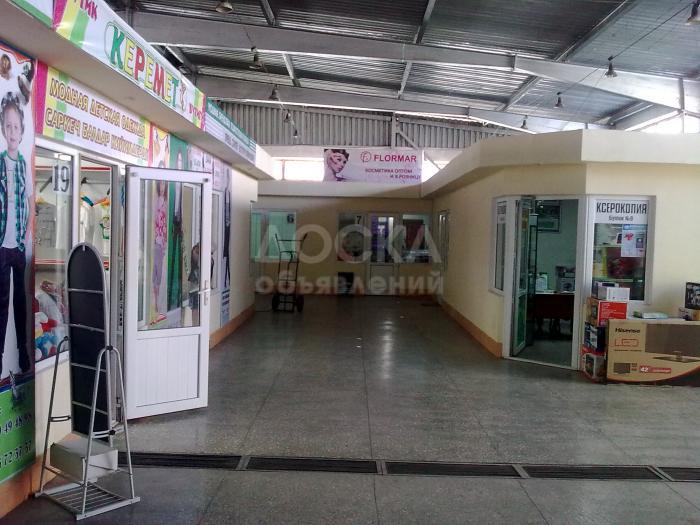 Продаю помещение 22,24кв.м.- ,бутик №8 (недвижимость) под бизнес в Торговом Доме "Орто-Сай" на Центральном проходе рынка Орто-Сай