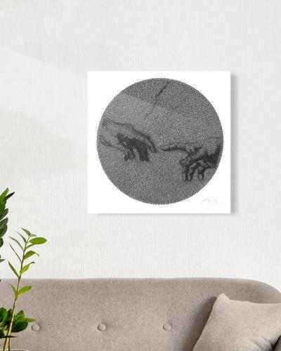 Уникальные картины нитями!