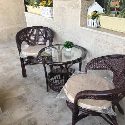 Комплект из натурального ротанга