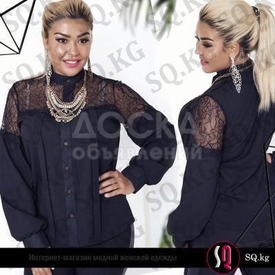 Блузка с небольшим воротником-стойкой Smart casual