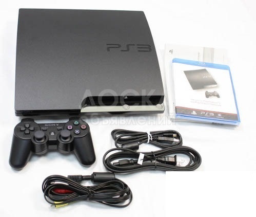 продаю прошитый PlayStation 3 slim 160 гб
