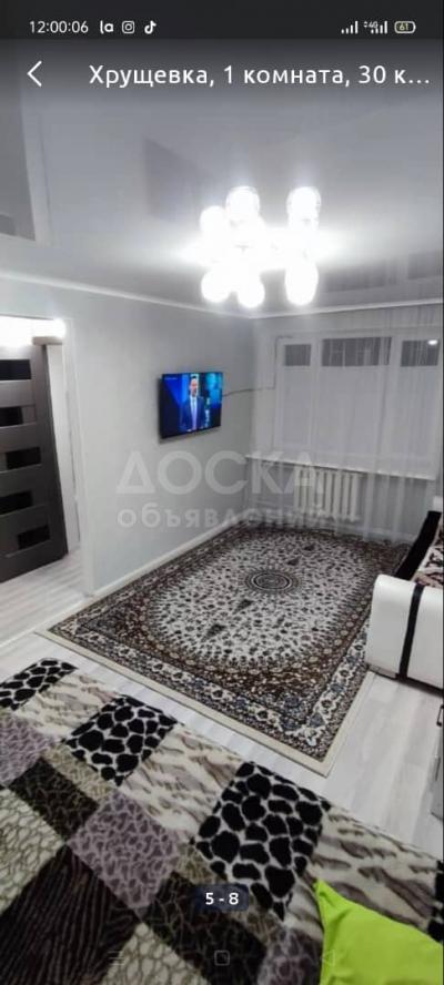 Продаю 1-комнатную квартиру, 30кв. м., этаж - 1/1, Чуй перес.Интергельпо.