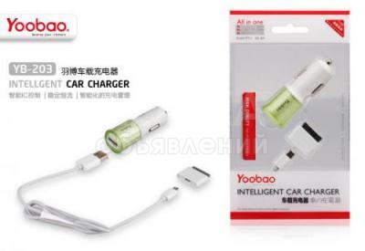 Автомобильная зарядка micro USB