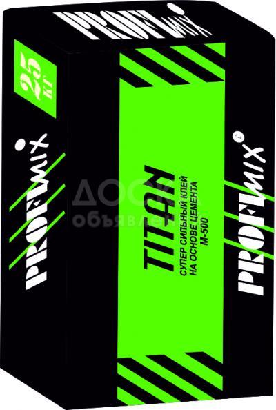 Клей Титан для пенопласта, пеноплекса, базальт и керамогранита