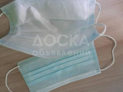 Медицинские маски 3-х слойные