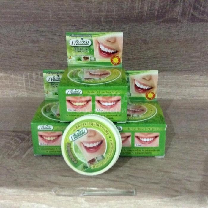 Твердая зубная паста. Сделано в Таиланде.