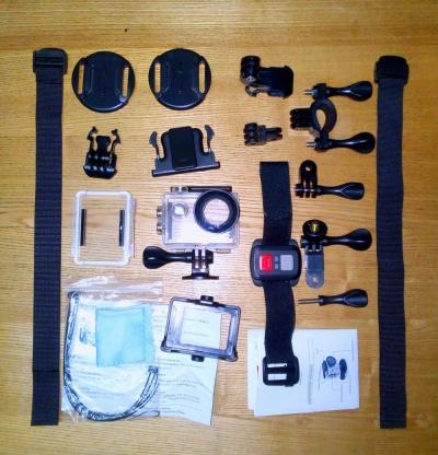 экшн камера, типа GoPro , видеорегистратор, Eken h9r