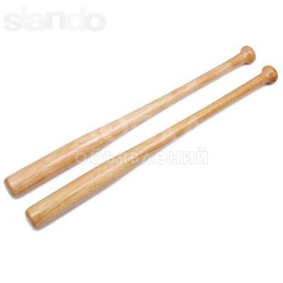 Бейсбольная деревянная бита ударной силы!