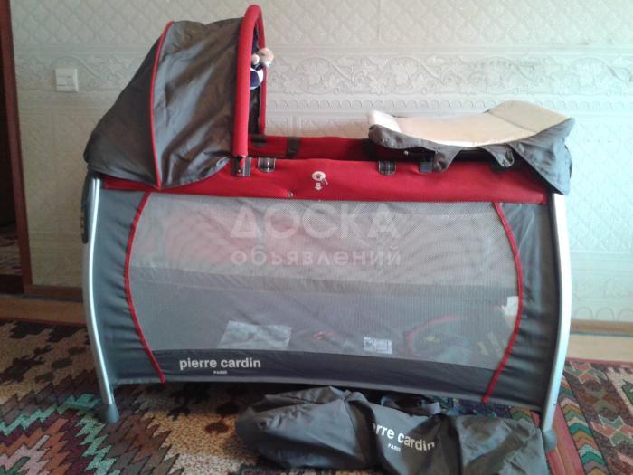 Бу детская кровать манеж