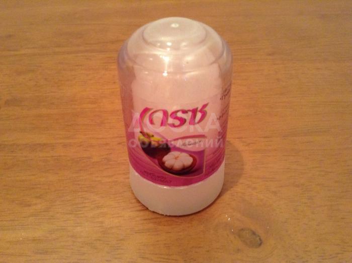 Кристалл свежести - твердый дезодорант. Сделано в Таиланде.