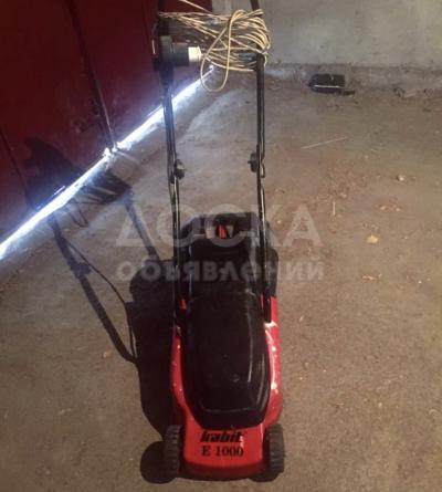 Продам отличную электрическую газонокосилку!!! Дёшево!!!