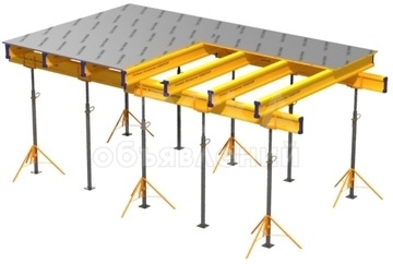 Монолитный опалубка комплект 130м2