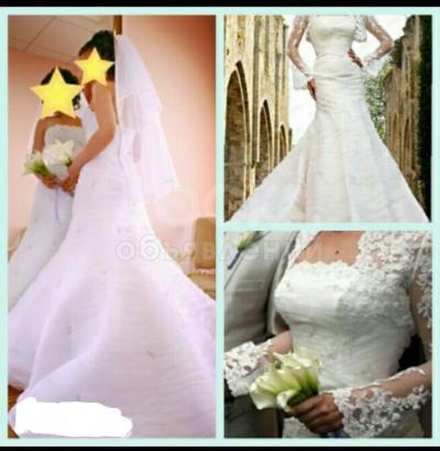 Продаю шикарное свадебное платье.