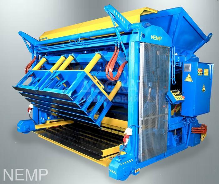 Передвижной вибропресс УПБ-ПБ для производства перемычек брусковых