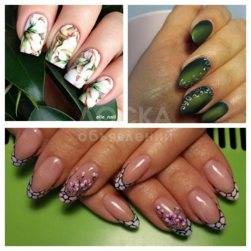 Маникюр, Гель-лак, наращивание ногтей