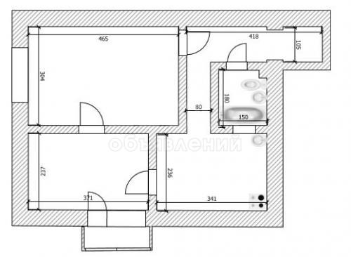 Продаю квартиру 2-ком., 42.2кв. м., этаж - 2/5, ул. Кольбаева, дом 33.