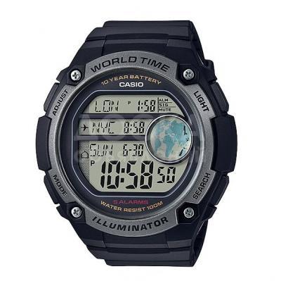 Спортивные часы с отображением нескольких часовых поясов!