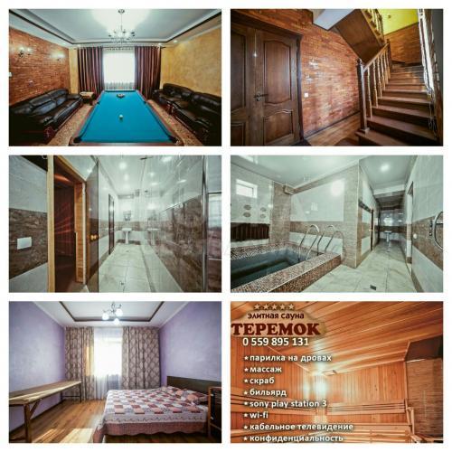 Продаю коттедж 15-ком., 370кв. м., этаж-3, 5 -сот., стена кирпич, Ул. Манаса 131.