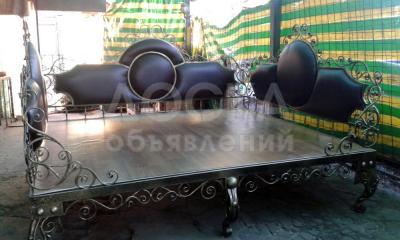 Кованый топчан