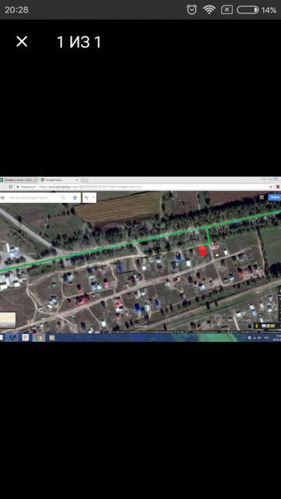 Продаю участок под строительство, 6 соток с. Новопокровка.