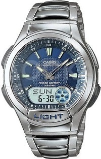 № 19 Casio AQ-180WD-1BVDF for Men (Analog - Digital, Sports Watch) /3793/ цена 3200 сом.