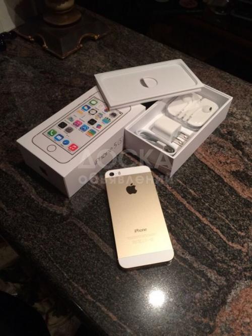 Продаю Iphone 5S Gold 16gb, исключительное состояние